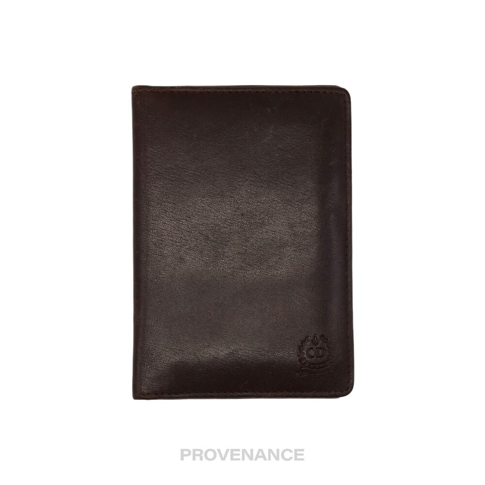 ๐ด Dior Pocket Organizer Wallet - Chocolate Leather